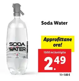 Lidl Soda Water offerta