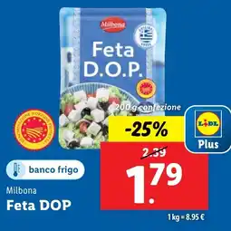 Lidl Milbona Feta DOP offerta