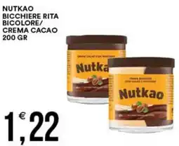 Vantaggio Cash&Carry Nutkao bicchiere rita bicolore/ crema cacao offerta