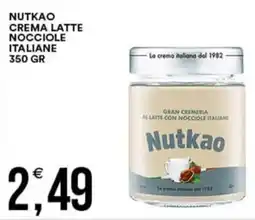 Vantaggio Cash&Carry Nutkao crema latte nocciole italiane offerta