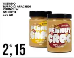Vantaggio Cash&Carry Sodano burro di arachidi crunchy/ smooth offerta