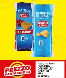 Vantaggio Cash&Carry Amica chips patatina originale/ ketchup mpk offerta
