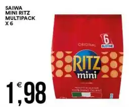Vantaggio Cash&Carry Saiwa mini ritz multipack x6 offerta