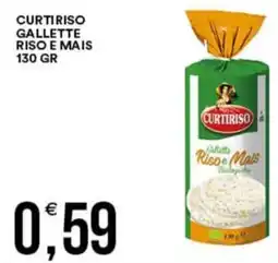 Vantaggio Cash&Carry Curtiriso gallette riso e CURTIRISO GALLETTE RISO E MAIS 130 GR offerta