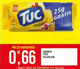 Vantaggio Cash&Carry Saiwa TUC offerta