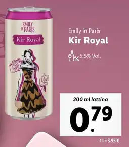 Lidl Emily in Paris Kir Royal offerta