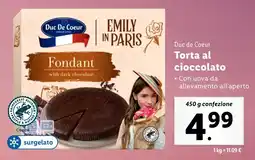Lidl Duc de Coeur Torta al cioccolato offerta