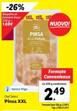Lidl Chef Select Pinsa XXL offerta