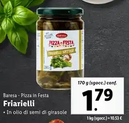 Lidl Baresa Pizza in Festa Friarielli offerta