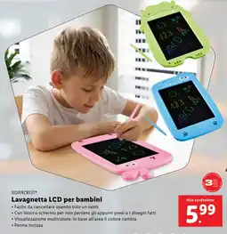 Lidl SILVERCREST Lavagnetta LCD per bambini offerta