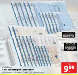 Lidl LIVARNO home Set sacchetti per sottovuoto offerta