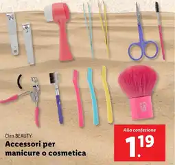 Lidl Cien BEAUTY Accessori per manicure o cosmetica offerta