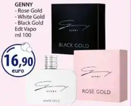 Acqua & Sapone GENNY -Rose Gold -White Gold - Black Gold Edt Vapo offerta