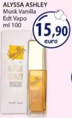 Acqua & Sapone ALYSSA ASHLEY Musk Vanilla Edt Vapo offerta