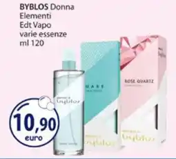 Acqua & Sapone BYBLOS Donna Elementi Edt Vapo varie essenze offerta