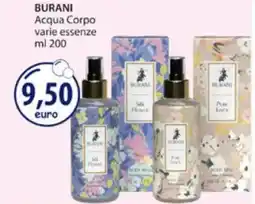 Acqua & Sapone BURANI Acqua Corpo varie essenze offerta