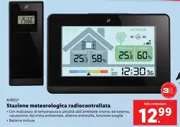 Lidl AURIOL Stazione meteorologica radiocontrollata offerta