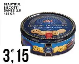 Vantaggio Cash&Carry Beautiful biscotti danesi 2.5 offerta
