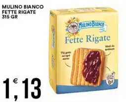 Vantaggio Cash&Carry Mulino bianco fette rigate offerta