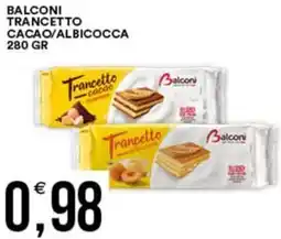 Vantaggio Cash&Carry Balconi trancetto cacao/albicocca offerta