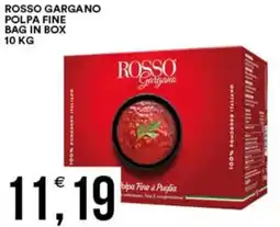 Vantaggio Cash&Carry Rosso gargano polpa fine bag in box offerta