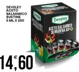 Vantaggio Cash&Carry Develey aceto balsamico bustine offerta