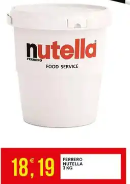 Vantaggio Cash&Carry Ferrero nutella offerta