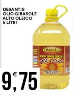 Vantaggio Cash&Carry Desantis olio girasole alto oleico offerta