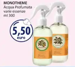 Acqua & Sapone MONOTHEME Acqua Profumata varie essenze offerta