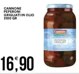 Vantaggio Cash&Carry Cannone peperoni grigliati in olio offerta