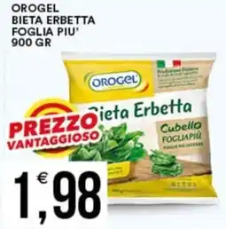 Vantaggio Cash&Carry Orogel bieta erbetta foglia piu offerta