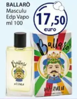 Acqua & Sapone BALLARÒ Masculu Edp Vapo offerta