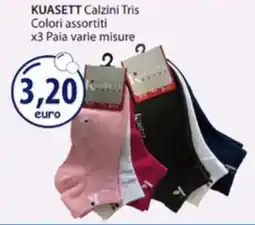 Acqua & Sapone KUASETT Calzini Tris Colori assortiti x3 Pala varie misure offerta