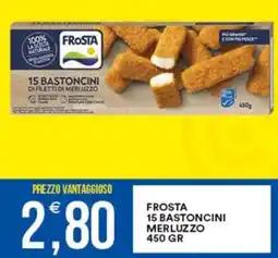 Vantaggio Cash&Carry Frosta 15 bastoncini di filetti di merluzzo offerta