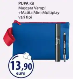 Acqua & Sapone PUPA Kit Mascara Vamp! +Matita Mini Multiplay vari tipi offerta