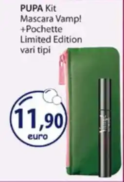 Acqua & Sapone PUPA Kit Mascara Vamp! +Pochette Limited Edition vari tipi offerta