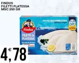 Vantaggio Cash&Carry Findus filetti platessa MSC offerta