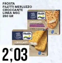 Vantaggio Cash&Carry Frosta filetti merluzzo croccante linea MSC offerta