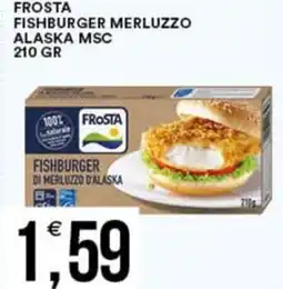 Vantaggio Cash&Carry Frosta fishburger merluzzo alaska MSC offerta