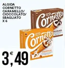 Vantaggio Cash&Carry Algida cornetto caramello/ cioccolato/ sbagliato offerta