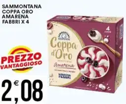 Vantaggio Cash&Carry Sammontana coppa oro amarena fabbri x 4 offerta