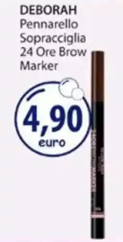 Acqua & Sapone DEBORAH Pennarello Sopracciglia 24 Ore Brow Marker offerta