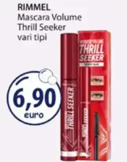 Acqua & Sapone RIMMEL Mascara Volume Thrill Seeker vari tipi offerta