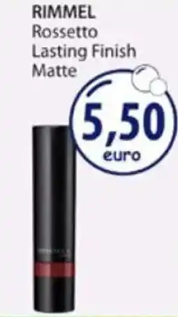 Acqua & Sapone RIMMEL Rossetto Lasting Finish Matte offerta