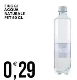 Vantaggio Cash&Carry Fiuggi acqua naturale pet offerta