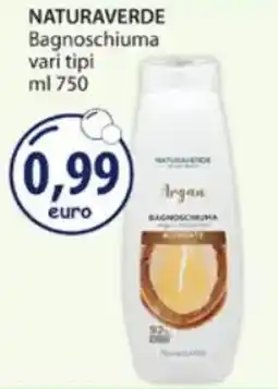 Acqua & Sapone NATURAVERDE Bagnoschiuma vari tipi offerta