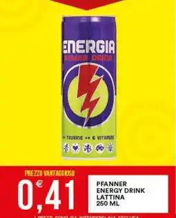 Vantaggio Cash&Carry Pfanner energy drink lattina offerta