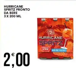 Vantaggio Cash&Carry Hurricane spritz pronto da bere offerta
