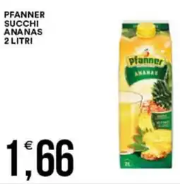 Vantaggio Cash&Carry Pfanner succhi ananas offerta