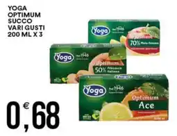 Vantaggio Cash&Carry Yoga optimum succo vari gusti offerta